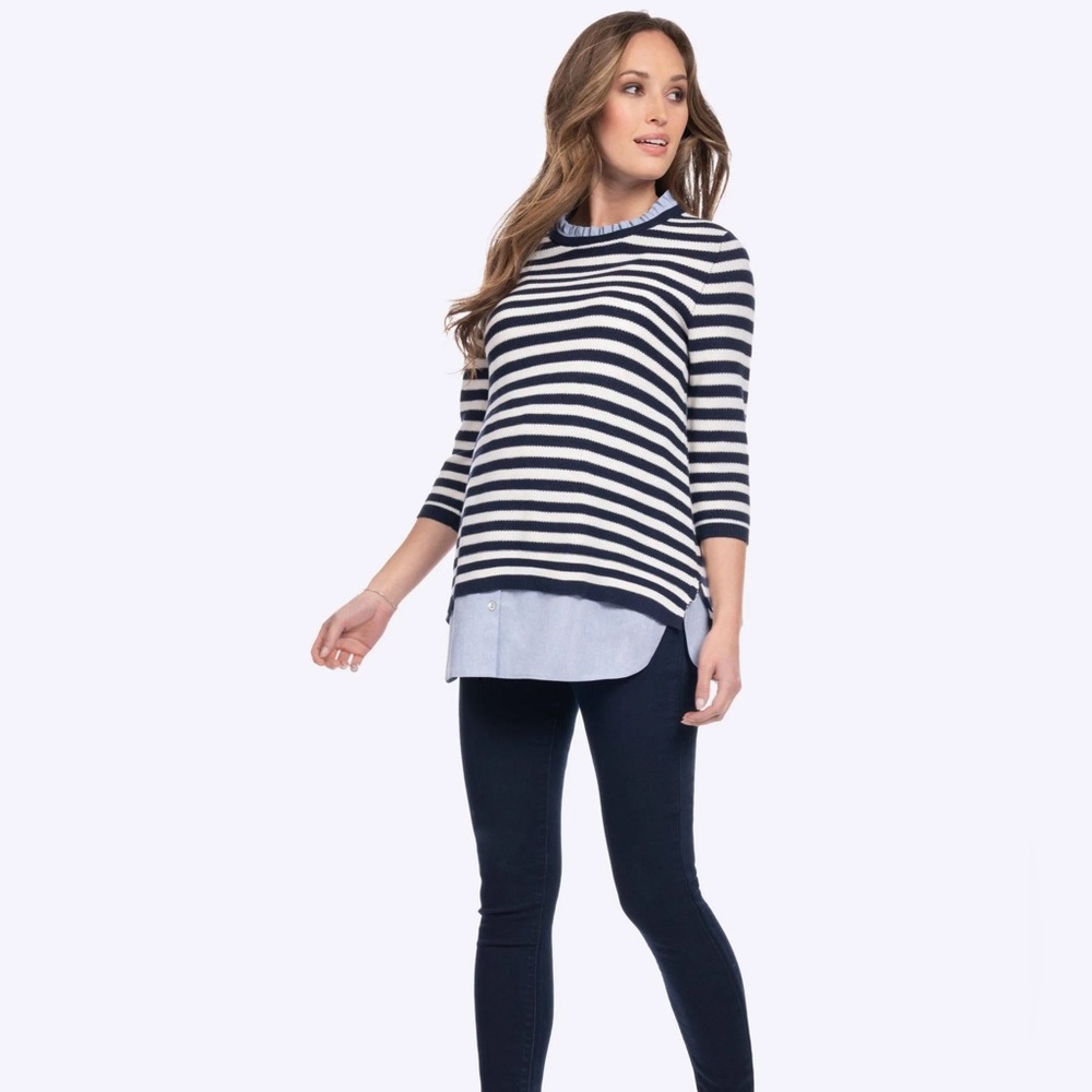 Seraphine maternity two-piece sweater top